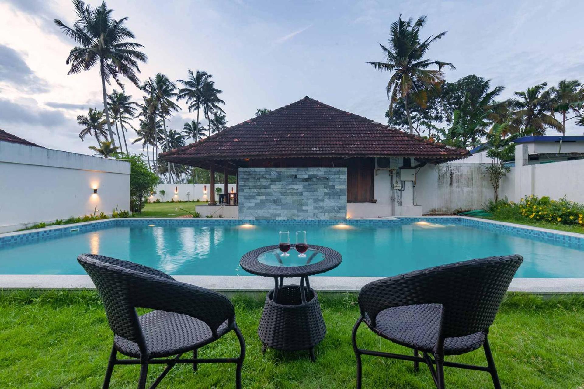 Deshadan'S Tarangi Beach Villas,Marari Mararikulam Exterior photo